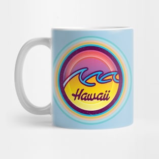 Vintage Wave on Beautiful Gradient Mug